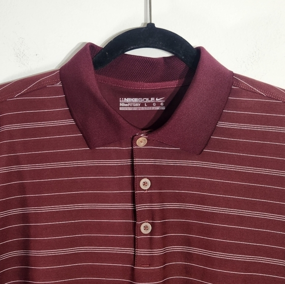 Nike Mens Fit Dry Golf Polo Size Large - Picture 3 of 9